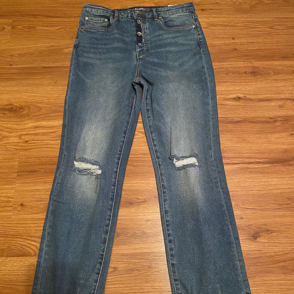 Women’s Tractr Blu High Rise Straight Jeans 29 NWT